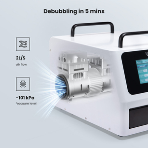 Machine de débullage par laminage Refox FM45 pour <span class=keywords><strong>écran</strong></span>s plats et incurvés jusqu'à 12,9'' avec compresseur d'air intégré et pompe à vide pour la réparation d'<span class=keywords><strong>écran</strong></span>s - Product Image 5