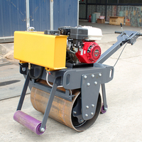 Compacteur vibrant articulé à double tambour SHANL SH10 de 1, 2 et 3 tonnes pour asphalte et compactage de sols, avec moteur Huade