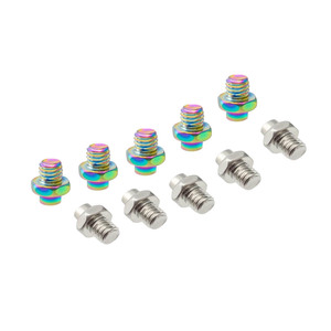Vis antidérapantes personnalisées en aluminium/acier inoxydable pour pédales de vélo CNC - Jeu hexagonal/Torx pour vélos de route, <span class=keywords><strong>VTT</strong></span> et pliants - Product Image 2