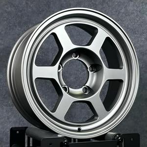 Nouvelles jantes en alliage d'aluminium peintes sur mesure de 16 pouces pour les modèles <span class=keywords><strong>russes</strong></span> Lada Niva Suzuki Jimny ; 5*139.7 PCD, design à 5 branches - Product Image 5