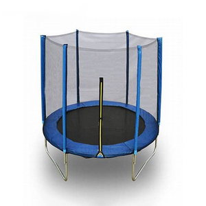 <span class=keywords><strong>Trampoline</strong></span> en mousse PVC et polypropylène de 8 pieds avec filet de protection pour garçons et filles - Utilisation commerciale extérieure, <span class=keywords><strong>trampoline</strong></span> à bungee, air bouncer - Product Image 4