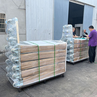Chariot à roulettes ZENDA personnalisé, sécurisé, détachable, durable, en treillis métallique robuste à 4 côtés, capacité de 500 kg, pour entrepôt