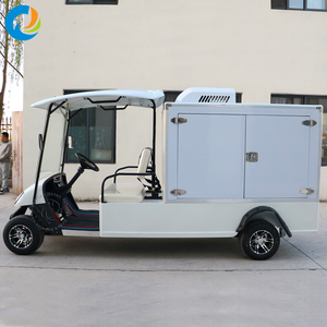 Carrito de Golf Robetaa Elevado para 2 Pasajeros con Contenedor Refrigerado, Carrito de Golf Eléctrico Club Car en Venta - Product Image 6