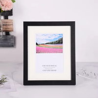 Marco de Fotos de Madera Blanco Ecológico A4 5x7 con Diseño Moderno para Sobremesa