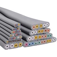 Flaches Flexibles Mehradriges XLPE-Kupfer Gummiummanteltes Turmdrehkran-Aufzugskabel 300/450/500V YVFB YVFBG YVFBP YFFB YFFBG