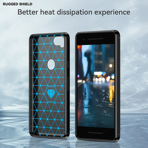 Fiber De carbone Antichoc Cas TPU Téléphone Cas Pour Google <span class=keywords><strong>Pixel</strong></span> 4 <span class=keywords><strong>4a</strong></span> 3 3a 2 XL Silicone De Protection Couverture Arrière - Product Image 5