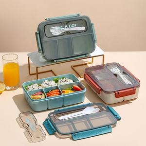 Lunch Bento Box Adults Lunch <b>Containers</b> for Salad Lunch Leakproof - Product Image 4