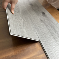 Revêtement de sol en vinyle SPC écologique, imperméable, à clipser, pour usage intérieur, pour chambres à coucher et sols en plastique