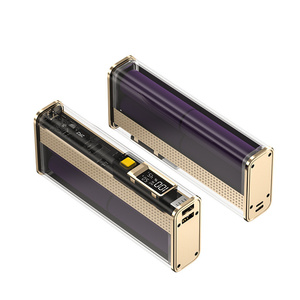 Sıcak Satış Çift USB Güç Bankası Hızlı Şarj Şeffaf Güç Bankası Kasası 18650 Piller için Kendin Yap - Product Image 6