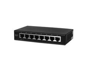 Switch Ethernet de sécurité 8 ports 10/100/1000M, boîtier métallique, consommation électrique inférieure à 6W - Product Image 3