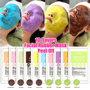 Vente en gros de soins de la peau coréens de marque privée spa facial hydratant 24k or collagène acide hyaluronique gelée masque facial poudre <span class=keywords><strong>d</strong></span> - Product Image 4