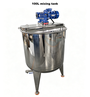 Chauffé Double Gaine En Acier Inoxydable Lave-Vaisselle Shampooing Savon Liquide Mélangeur Machine Homogénéisateur Émulsifiant Fourniture pour Produits Chimiques