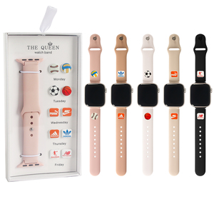 Correa de Repuesto Original <span class=keywords><strong>JYM</strong></span> para Reloj, Correa de Silicona Inteligente con Hebilla Magnética, Ancho de Correa de 14 mm, Diseño Deportivo de Lujo - Product Image 1