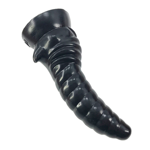 FAAK böcek uzunluğu 19cm 7.5 "4.1cm kalın silikon yapay penis büyük Anal popo fiş seks oyuncakları keskin boynuz siyah Anal oyuncaklar seks - Product Image 6