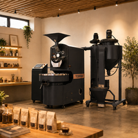 Torréfacteur à café électrique sans fumée, petite machine à torréfier les grains de café pour usage commercial