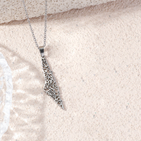 Colgante de Joyería de Moda Islámica Árabe con Mapa de Israel y Palestina, Diseño Hueco de Alá y Ayatul Kursi, para Eid, en Acero Inoxidable, Venta al por Mayor