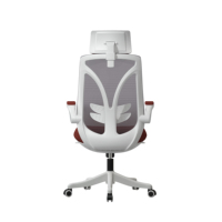 Chaise de meuble/chaise de bureau rotative en maille d'ordinateur avec appui-tête chaise de bureau en maille avec Support lombaire réglable