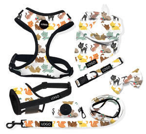 Hiçbir çekme ayarlanabilir köpek koşum yaka tasma seti veteriner etiket kurdela baskı <span class=keywords><strong>Pet</strong></span> yaka deri sürdürülebilir deri köpek adı etiketi - Product Image 4