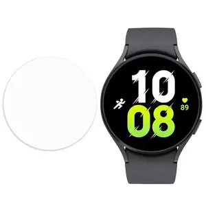 Film Pelindung Layar untuk Samsung Galaxy Watch 5 40Mm 44Mm 2.5D Cover Pelindung Layar Tempered Glass Bening untuk Watch5 Pro 45Mm