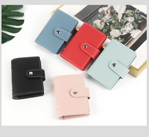 Album Porta Carte in PVC Coreano con 26 Tasche, Raccoglitore per Collezione Fan <span class=keywords><strong>Club</strong></span> Kpop, Portafoto in Pelle con Supporto per Carte di Credito e Documenti - Product Image 3