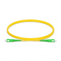Kabel Patchcord Fiber Optik Simplex Single Mode SC APC atau UPC Kabel Jumper Fiber Optik G652D G657A LSZH Jumper 3m 5m