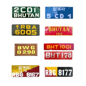 Plaque <span class=keywords><strong>d</strong></span>'<span class=keywords><strong>immatriculation</strong></span> en aluminium, conception personnalisée, de haute qualité, bouton-pression, Souvenir, nouveau modèle - Product Image 3