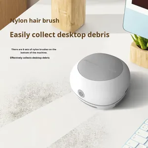 New Silent High Suction Rechargeable Bagless Handheld Student Desk Keyboard Portable Desktop <strong>Dry</strong> Type Vacuum <strong>Cleaner</strong> - Product Image 4