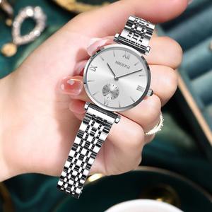 Drioshipping, Reloj de cuarzo de lujo para Mujer, Reloj de pulsera de moda 2620, Reloj de cristal de acero inoxidable para Mujer, Reloj femenino - Product Image 6