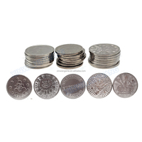 Jetons métalliques gravés de 25 mm, motif Statue de la Liberté, pour mini-jeux à griffes, distributeurs automatiques et machines de lavage de voitures, Ventes directes usine, Version anglaise