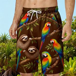 Customized Logo Lightweight Plus Size UPF 50+ Sun Protection Beach <b>Pants</b> Custom Made Quick Dry Men's Swim Shorts - Product Image 1