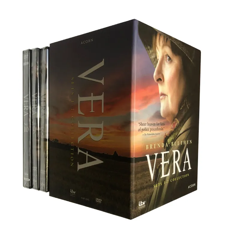 Vera Seizoen 1-10 34dvd Discs Box Set Regio 1 Dvd Films Tv-Serie In Bulk Gratis Verzending Fabriek Levering Wholesale Dvd Cd Blu Ray