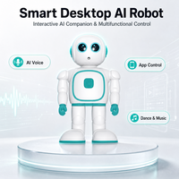 Robot programmable, robot humanoïde éducatif intelligent à intelligence artificielle, robot dansant, voix GPT, anglais, matériau ABS, fabriqué en Chine
