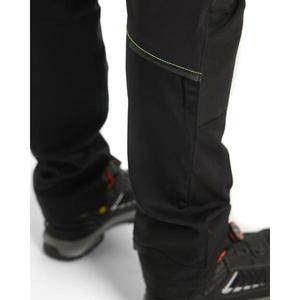 BLAKLADER - 716618459933D21 Women's Service <b>trousers</b> with <b>stretch</b> <b>Black</b>/Yellow - EAN 7330509800126 WORK <b>TROUSERS</b> - Product Image 5