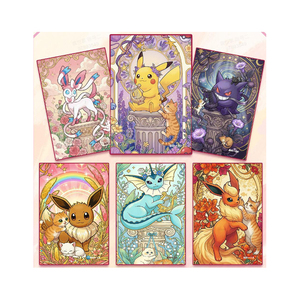YQ Wholesale Meowth's Oath Pokmoned Claw Collector's Edition Shikishi Fan Art Paper Pokemoned Art Boards Blind Box Collector - Product Image 2