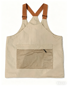 Gilet de pêche multifonctionnel convertible en sac à bandoulière, respirant, léger, couleur unie, polyester, collection Printemps 2026, pour homme - Product Image 3