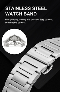 Reloj de Lujo para Hombre de Acero Inoxidable, Diseño Personalizado, con Logotipo Personalizado, Orologio Uomo, Reloj Hombre, OEM, ODM, Uhren - Product Image 4