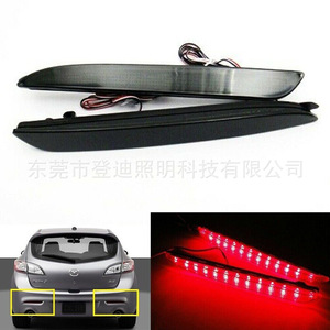 Luces Traseras LED de Tecnología Dengdi para Mazda 3 Axela Star Mazda 6, Luz de Parachoques Trasero de 12V con Arnés de Cableado - Product Image 4