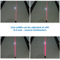 Module laser à ligne rouge haute puissance 650 nm pour le positionnement des machines industrielles