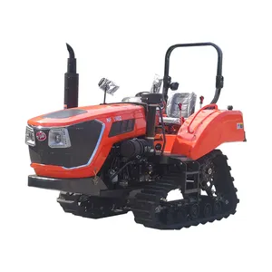 NFY-802 Latest Design Wet Friction Pieces Crawler Traktor Mini Farm Compact Tractor