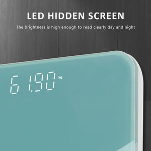 Báscula <span class=keywords><strong>Digital</strong></span> Electrónica de Vidrio de Alta Precisión, Báscula Inteligente para <span class=keywords><strong>Baño</strong></span> con Pantalla LCD, Báscula para Medir el IMC - Product Image 3