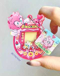 Standee Sonigotchi Lenticulaire en Acrylique Époxy avec Chaîne Shaker <span class=keywords><strong>Sonic</strong></span> X Tamagotchi Uta2400 Fabriqué en Chine pour Tous les Âges - Product Image 6
