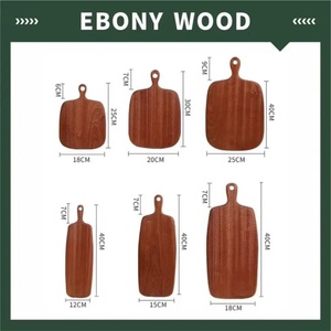 Oferta Especial en Stock Tablas de Cortar de Madera de Haya, Nogal Negro, Acacia y Ébano para Cocina con Logo Personalizado, Baratas, en Diferentes Materiales, Tamaños y Formas - Product Image 5