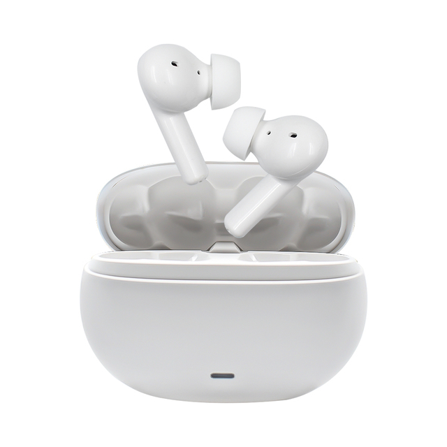 Factory ANC ENC Noise Cancelling Earbuds In-Ear HiFi Earphones with LED Battery Indicator Headphone