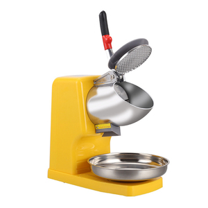 Máquina de hielo afeitado eléctrica comercial con salida elevada y juego completo de cuenco y tapa - Product Image 3