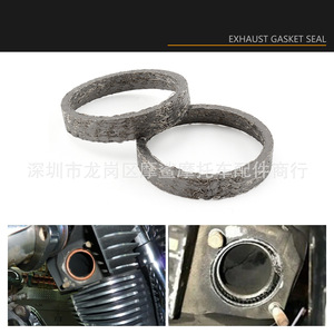 Junta de Escape Moshark, Diámetro Exterior de 48.6 mm, Diámetro Interior de 41.4 mm, para Motocicleta Harley - Product Image 4