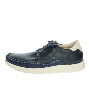 Chaussures à enfiler pour homme Baerchi, bleues, taille 43, style marche - Product Image 1