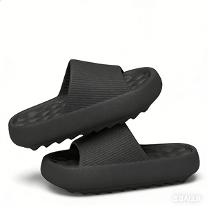 Sandalias de Mujer con Punta Abierta, Diseño de Nube, Suela Suave Antideslizante, para Verano, Otoño y Primavera - Product Image 1