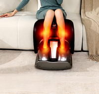 Appareil de massage des pieds 2-en-1 multifonctionnel avec chauffage, tapotement et pétrissage pour usage domestique – Direct Usine