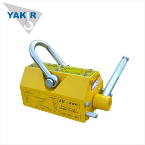Grúa magnética elevadora de imán permanente de 3 toneladas para trabajo pesado para manejo de placa de acero - Product Image 1