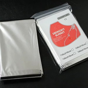 First Aid Rescue Promotion Waterproof Survival Emergency Rescue Foil Thermal Blanket for Cold - Product Image 4